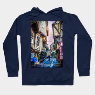 York City Shambles And Historic Buildings Hoodie